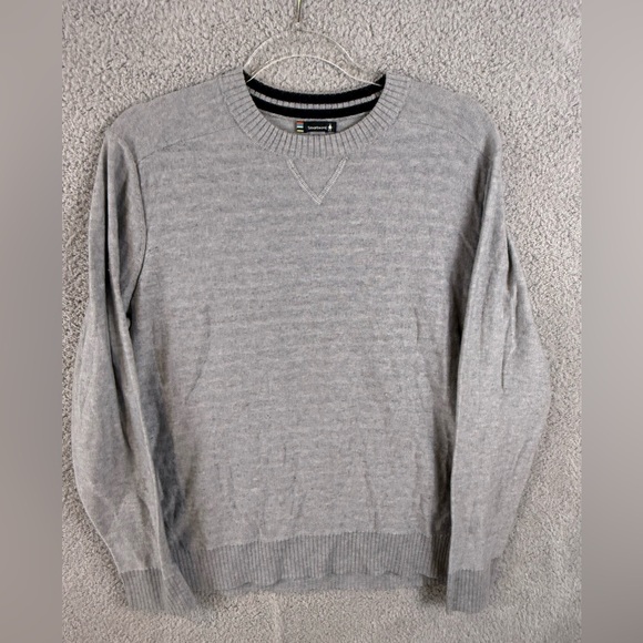 Smartwool Light Gray Crewneck Sweater - Picture 1 of 6